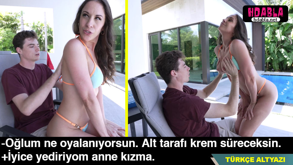 Annem kucağıma oturup sırtıma güneş kremi sür dedi Sertleştim